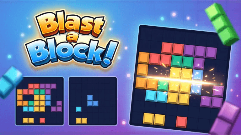 Blast a Block game artwork